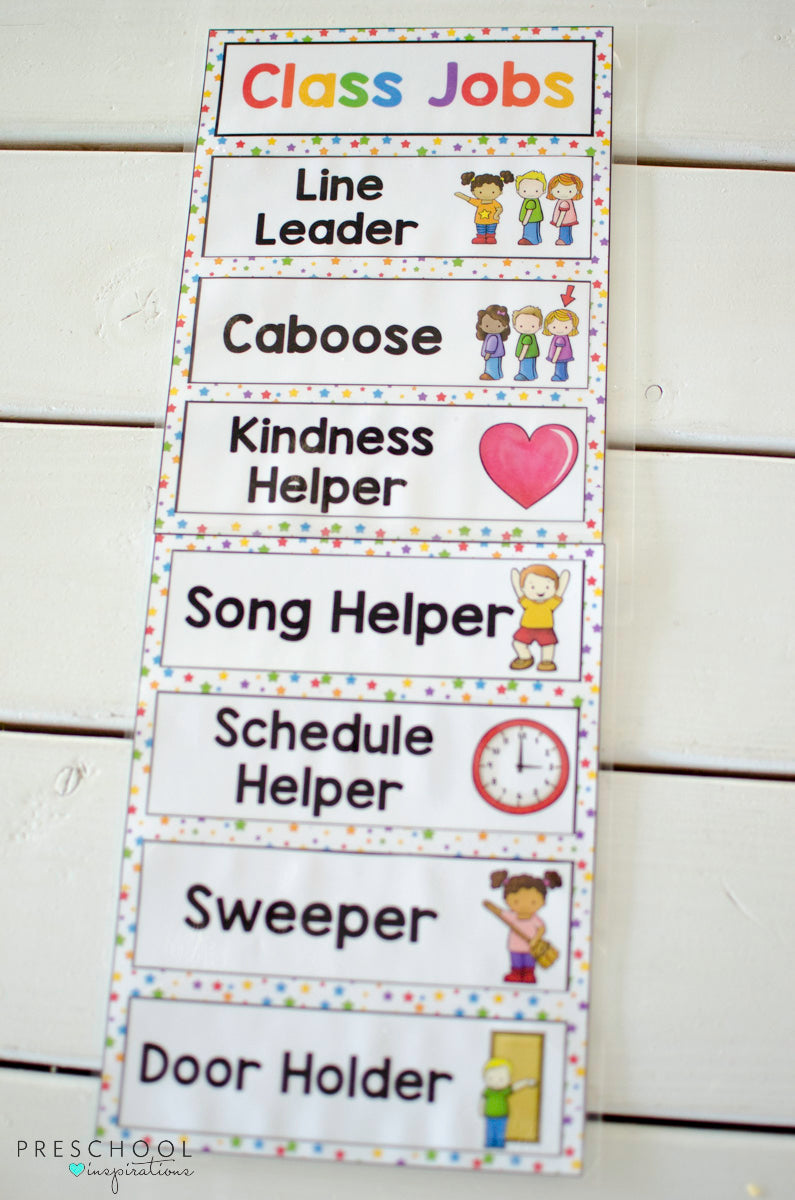 Classroom Jobs Chart -- Editable and Customizable – Preschool Inspirations classroom-jobs-chart-editable-and-customizable-preschool-inspirations