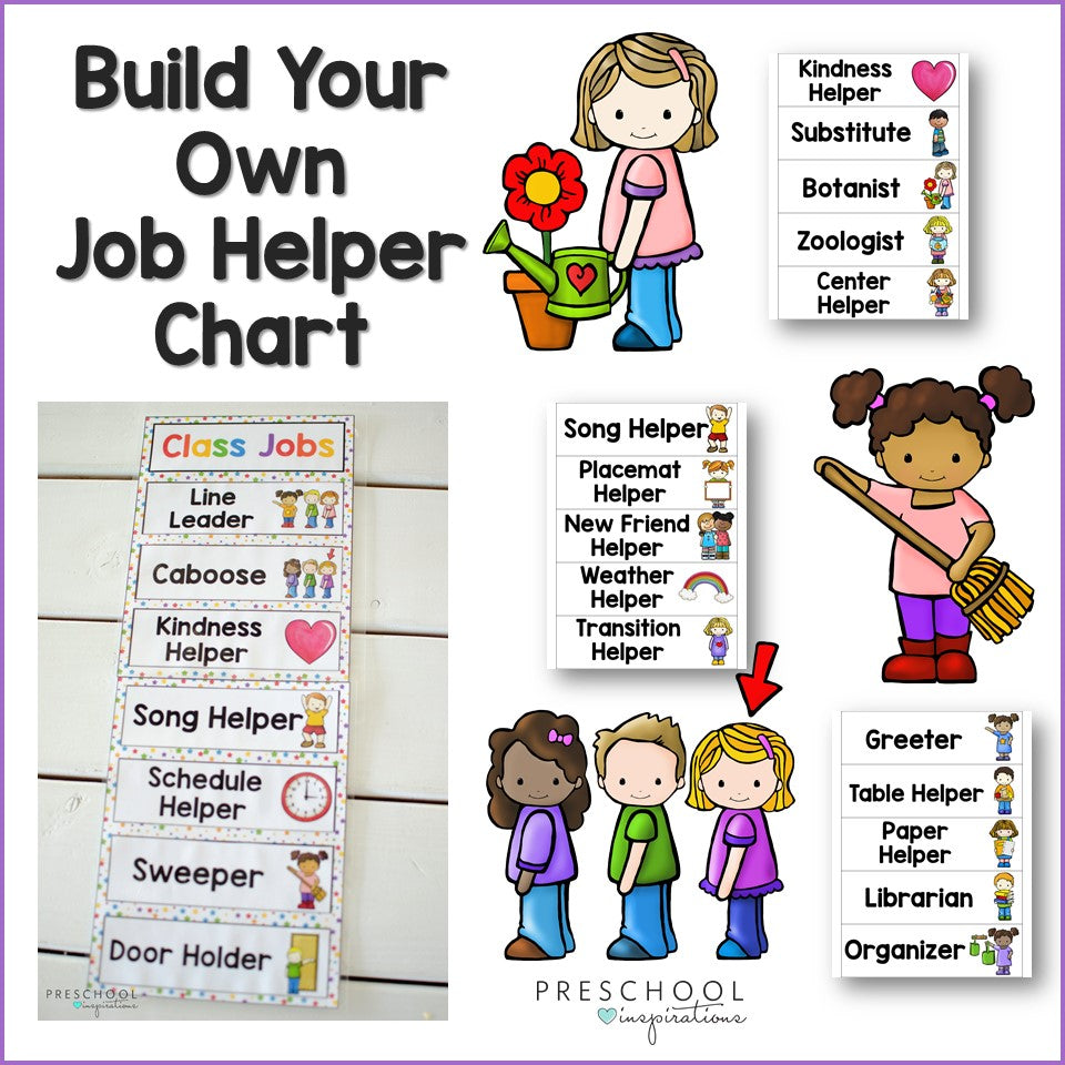 Free Preschool Job Chart Printables FREE Printables Free Preschool Job Chart Printables FREE Printables